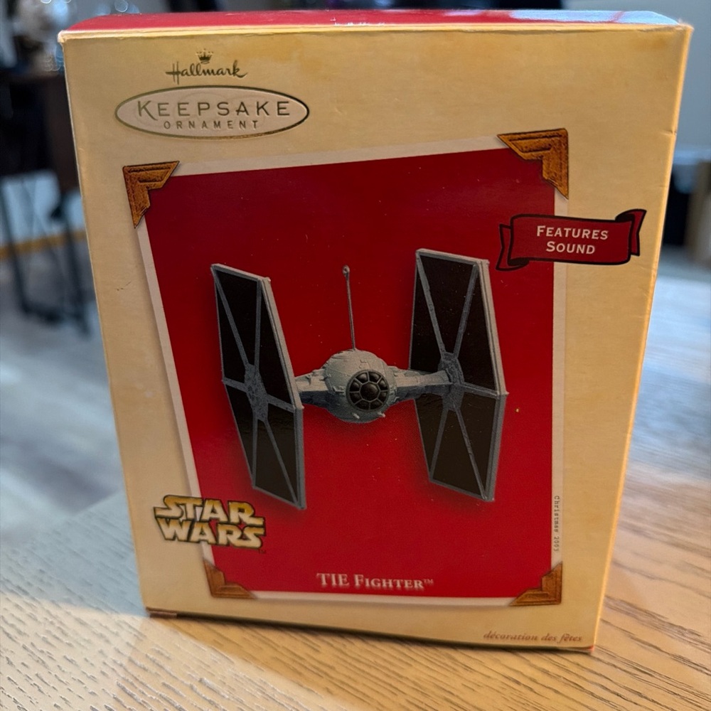 Hallmark Ornament 2003 • TIE Fighter  • w/ Box  Perfect With Sound